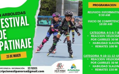 El patinaje en formación se concentrará en Arboledas