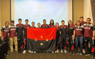 Indenorte entregó indumentaria a la Selección Norte de Patinaje