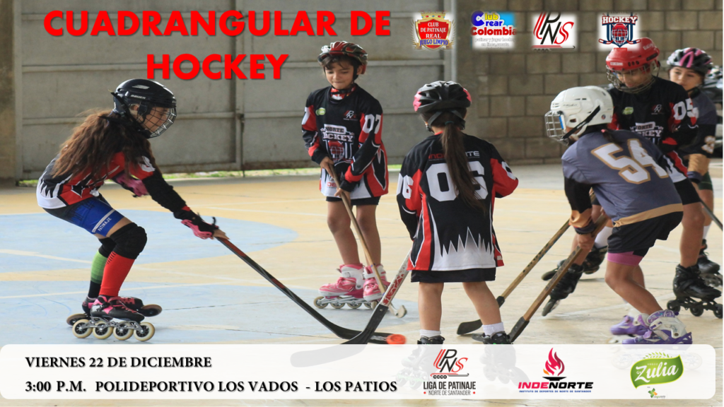 Los Vados tendrá este viernes 22 de diciembre cuadrangular de hockey