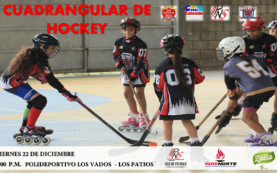 Los Vados tendrá este viernes 22 de diciembre cuadrangular de hockey