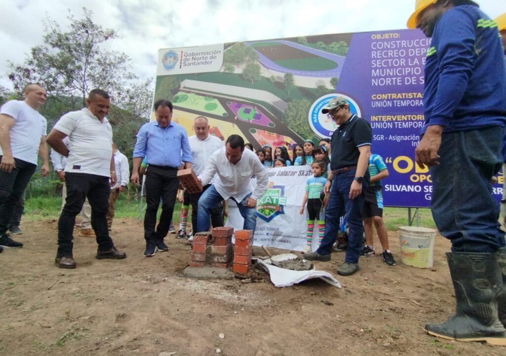 En Salazar se colocó la primera piedra para la construcción del patinódromo En Salazar se colocó la primera piedra para la construcción del patinódromo