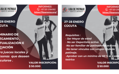 Convocatoria abierta para jueces de patinaje