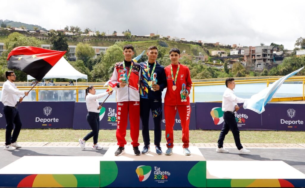 El patinador Jeison Manchego gana medalla de plata para Norte de Santander en Juegos Nacionales Juveniles