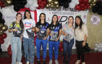 Noche brillante para el patinaje en Norte de Santander