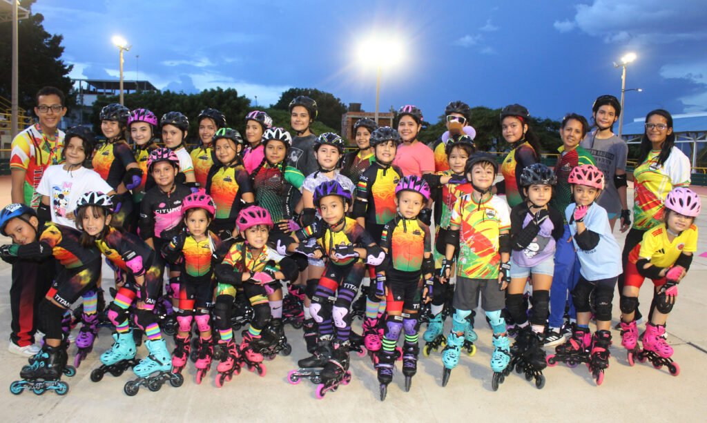 Titanes en Línea de Villa del Rosario: un club con pasión por el patinaje en la frontera