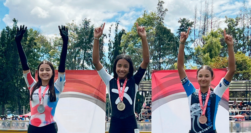 Tania Leal, medalla de plata en los 1.000 metros