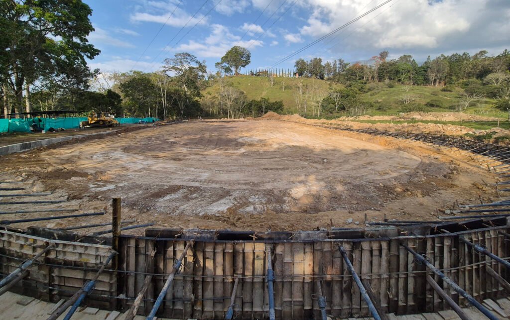 En buen ritmo avanza la construcción del patinódromo en Chinácota