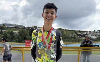 En Manizales, patinadores de Norte de Santander brillaron en pista y ruta