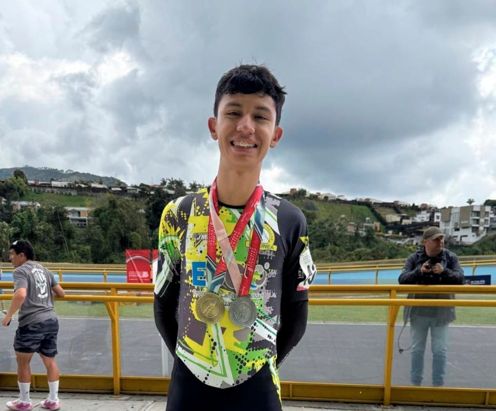 En Manizales, patinadores de Norte de Santander brillaron en pista y ruta